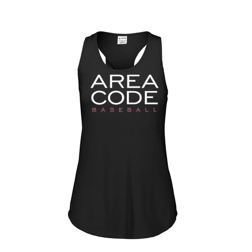 [FT0TUBBK-FAS-LOGO2] Ladies Tri Blend Tank Top (Female Adult S, Black, Logo 2)