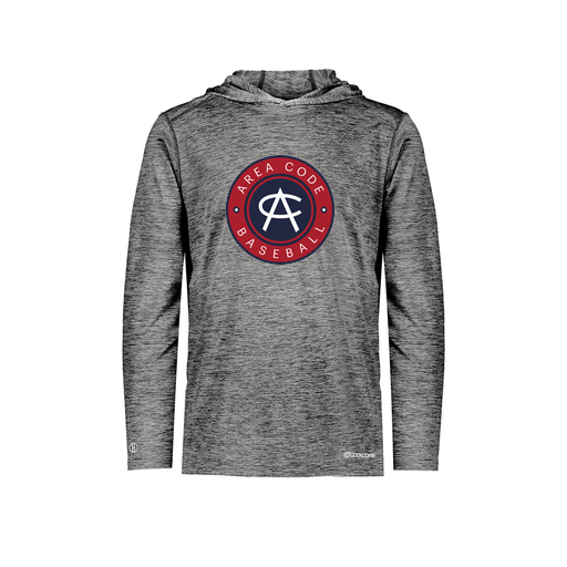 [FOLHCGBK-AS-LOGO1] Men's Charge Hoodie (Adult S, Black, Logo 1)