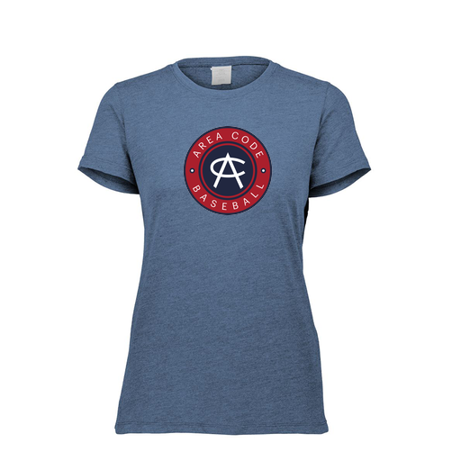 [FTSCUBNV-FAXS-LOGO1] Decker Women's Tri-Blend T-Shirt - Short Sleeve (Female Adult XS, Navy, Logo 1)