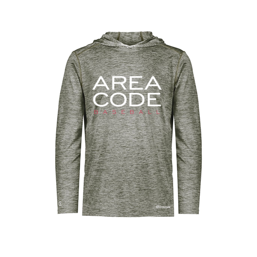 [FOLHCGGY-YS-LOGO2] Decker Youth Charge Hoodie (Youth S, Gray, Logo 2)