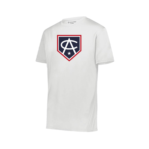 [222818.005.S-LOGO3] Men's Movement Dri Fit Shirt (Adult S, White, Logo 3)