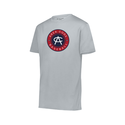 [222818.099.S-LOGO1] Men's Movement Dri Fit Shirt (Adult S, Silver, Logo 1)
