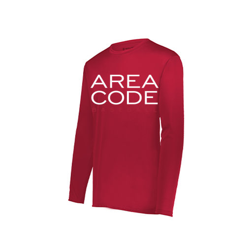 [222822.083.XS-LOGO2] Men's LS Smooth Sport Shirt (Adult XS, Red, Logo 2)