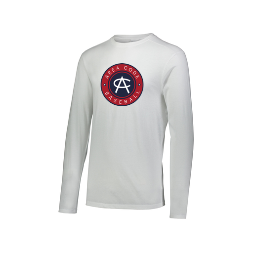 [3075.005.XS-LOGO1] Men's LS Ultra-blend T-Shirt (Adult XS, White, Logo 1)
