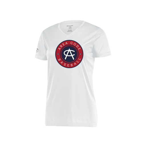 [222820.005.S-LOGO1] Ladies Movement Dri Fit Shirt (Female Adult S, White, Logo 1)