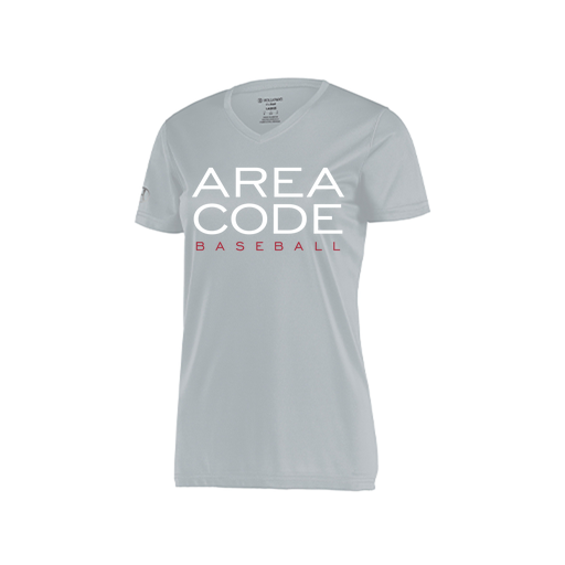 [222820.099.S-LOGO2] Ladies Movement Dri Fit Shirt (Female Adult S, Silver, Logo 2)